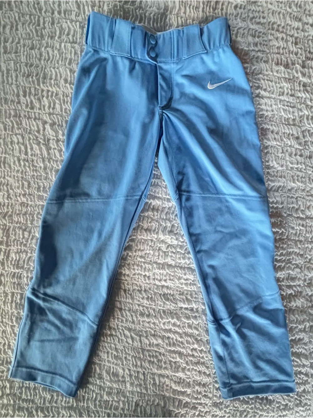 Nike Vapor Select youth size medium blue engineered baseball pants boys